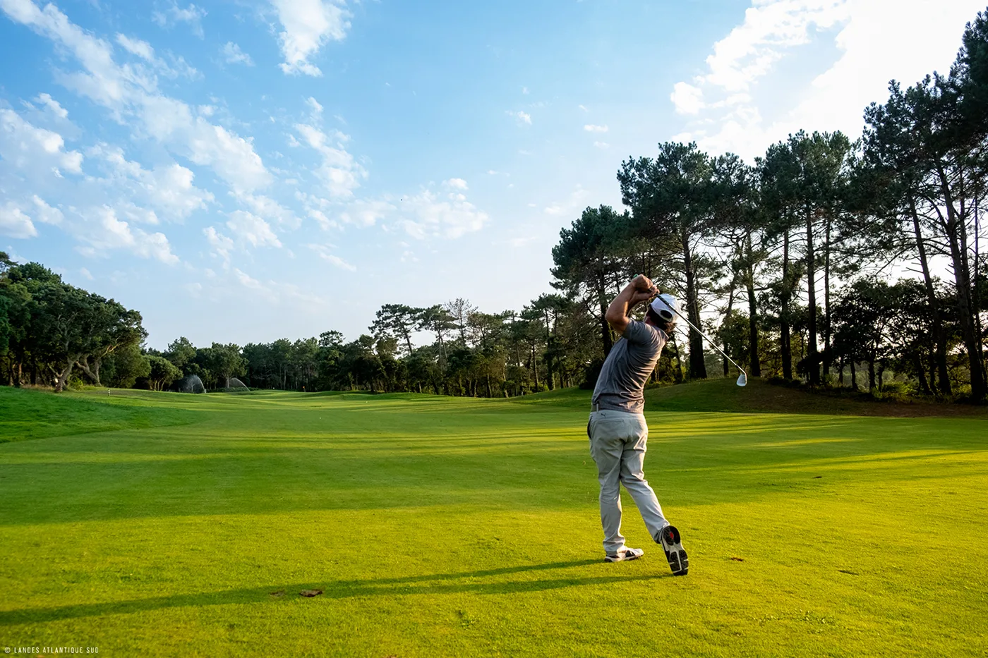 Swing au golf de Pinsolle