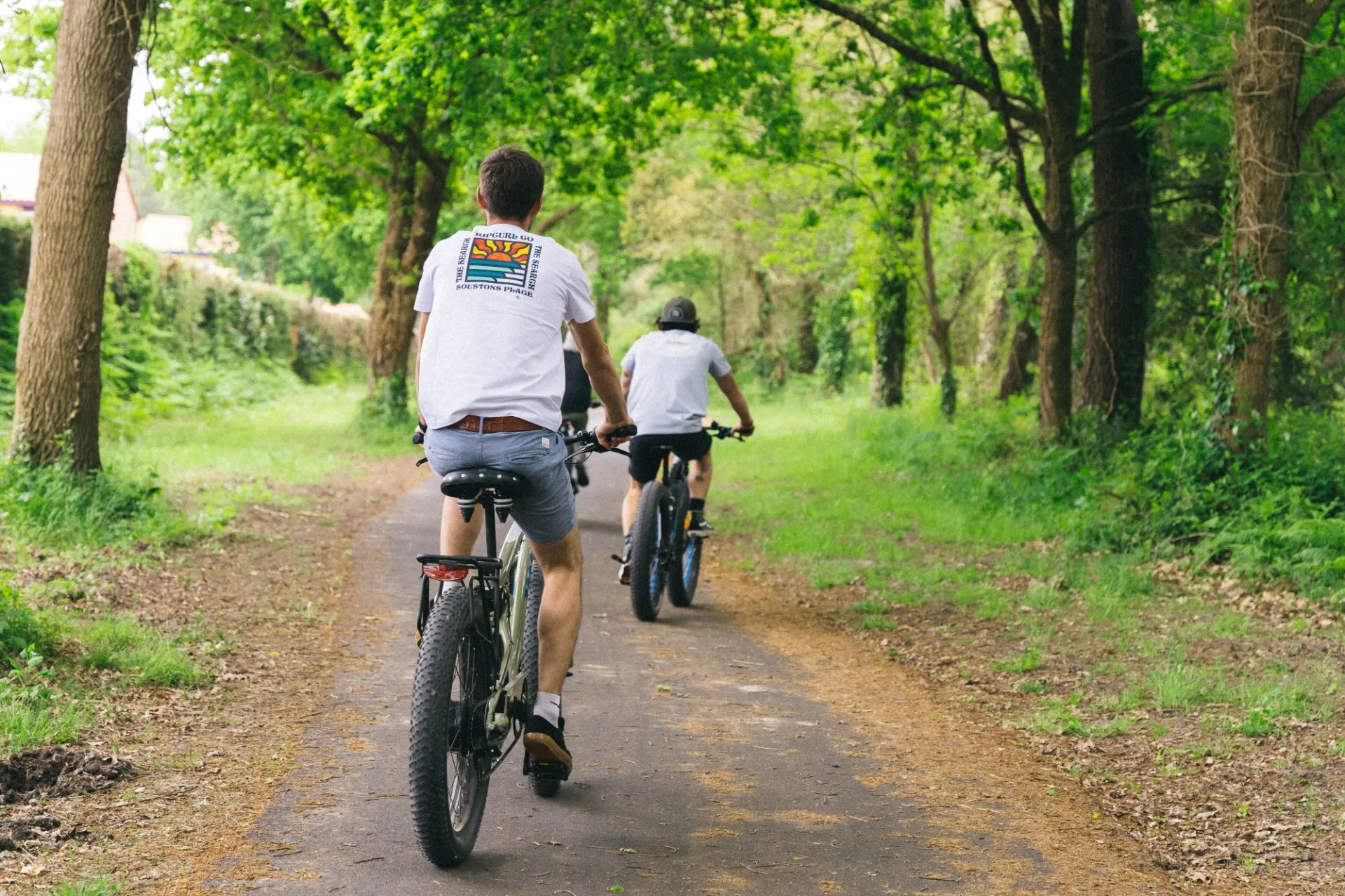 Sortie à vélo sur les pistes cyclables des Landes