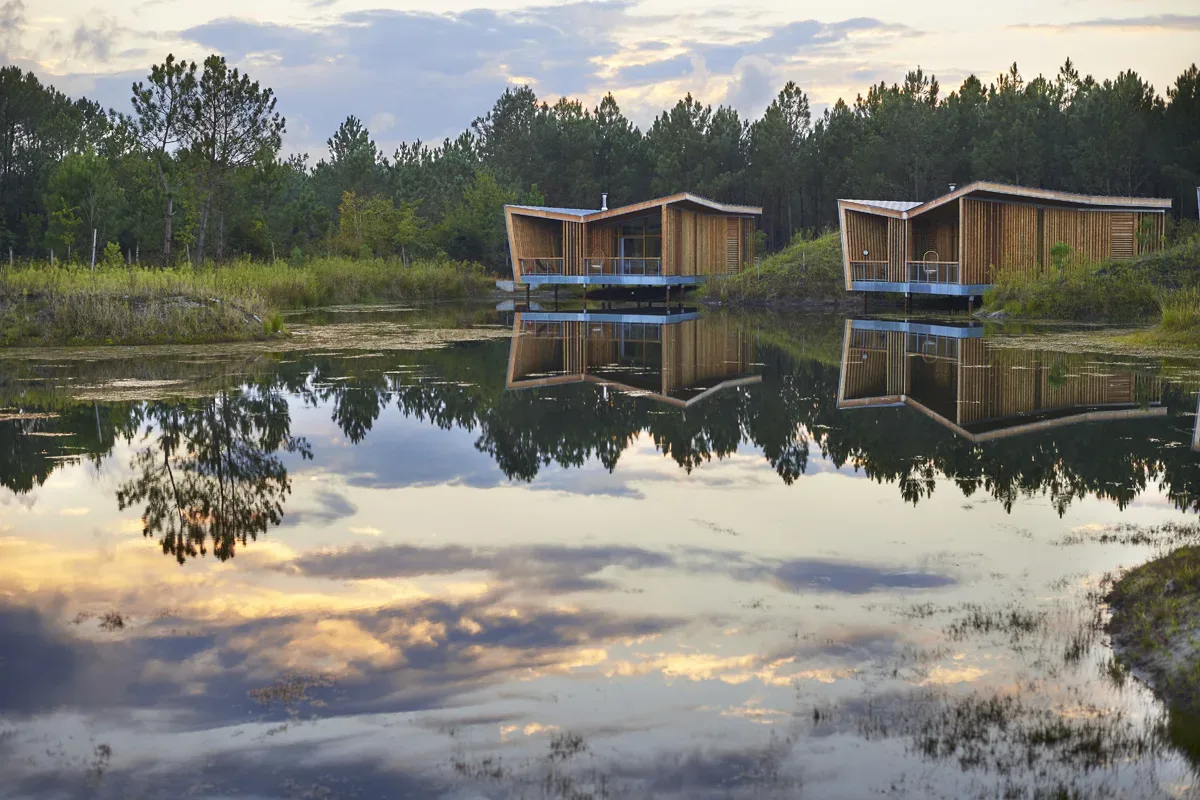 Hôtel au cœur de la nature dans les Landes