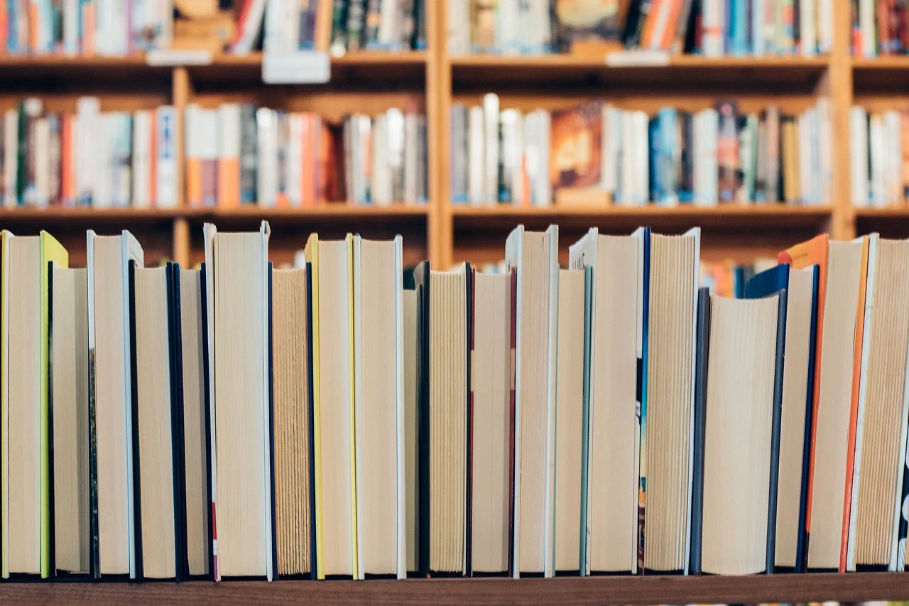 Etagère de livres librairie