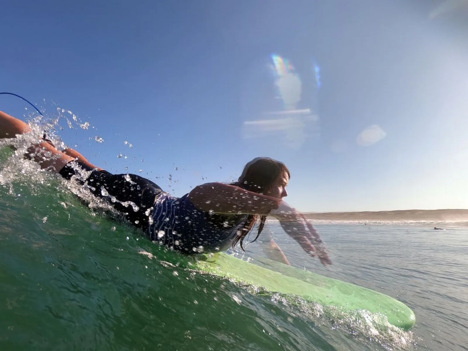 cours de surf à Vieux Boucau dans les Landes