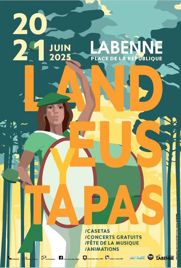 Affiche 2025 Landeus y Tapas