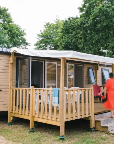 Réserver ses vacances en camping dans les landes, mobil home en famille
