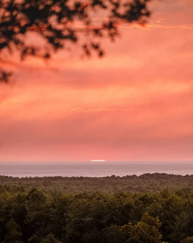 Profitez d’un coucher de soleil à Labenne