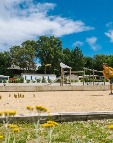 Terrain de jeu camping La Civelle Capbreton