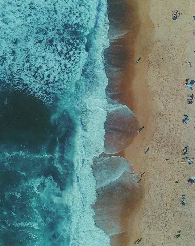 la plage de la piste à Capbreton