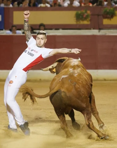 Le recorte aux arènes de Vieux-Boucau