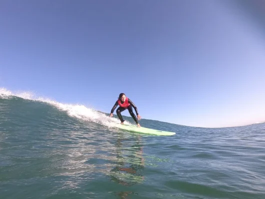 cours de surf à Vieux Boucau dans les Landes