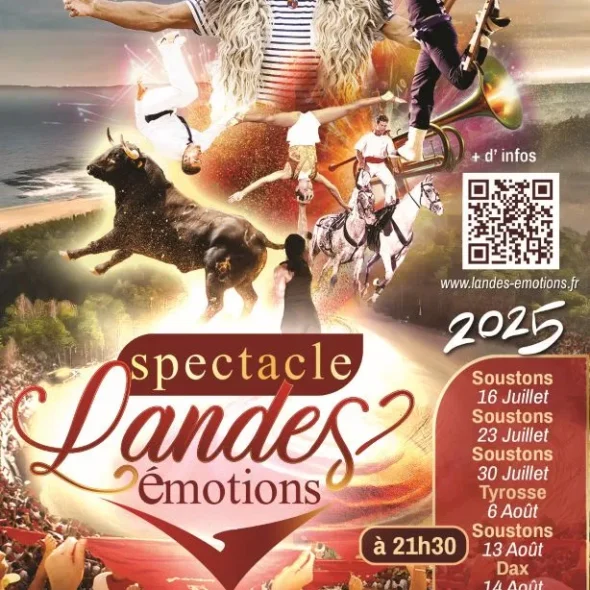 Landes Emotions; le spectacle 100% landais