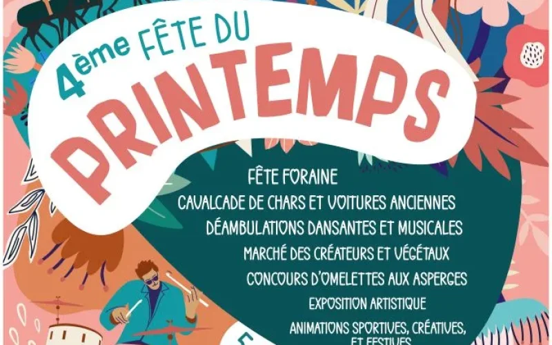 Rendez-vous à Soustons pour fêter le printemps le 1er week-end du mois d'avril