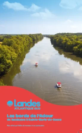 Plan des bords d’Adour et Saubusse