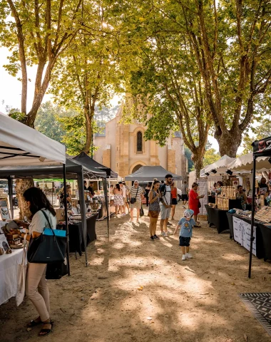 Le marché de produits du terroir de Labenne