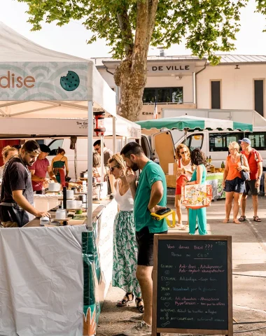 Le marché des producteurs de Labenne