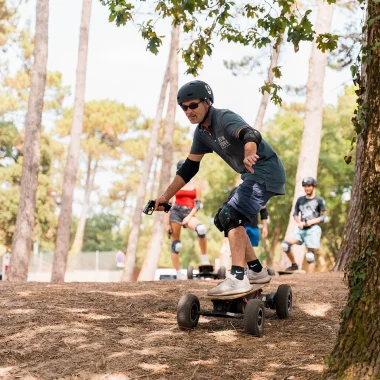 Balade en skate électrique