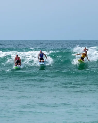 sauvetage côtier de Capbreton dans les vagues